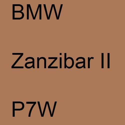 BMW, Zanzibar II, P7W.